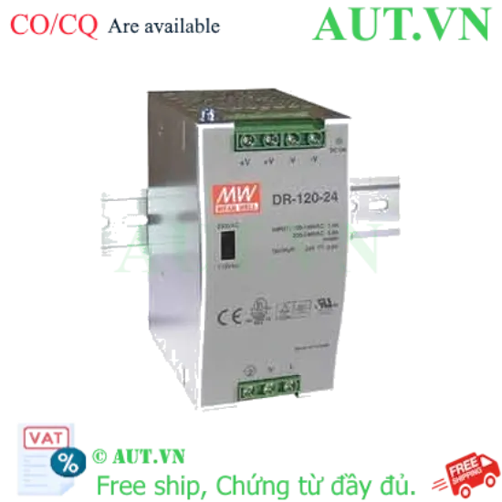 Ảnh của Bộ chuyển đổi nguồn MEAN WELL DR-120-48 