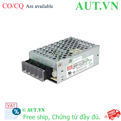 Ảnh của Bộ chuyển đổi nguồn ngõ ra đơn 15W (đã dừng sản xuất) MEAN WELL NES-15-15 