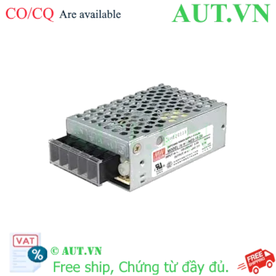 Ảnh của Bộ chuyển đổi nguồn ngõ ra đơn 15W (đã dừng sản xuất) MEAN WELL NES-15-15 