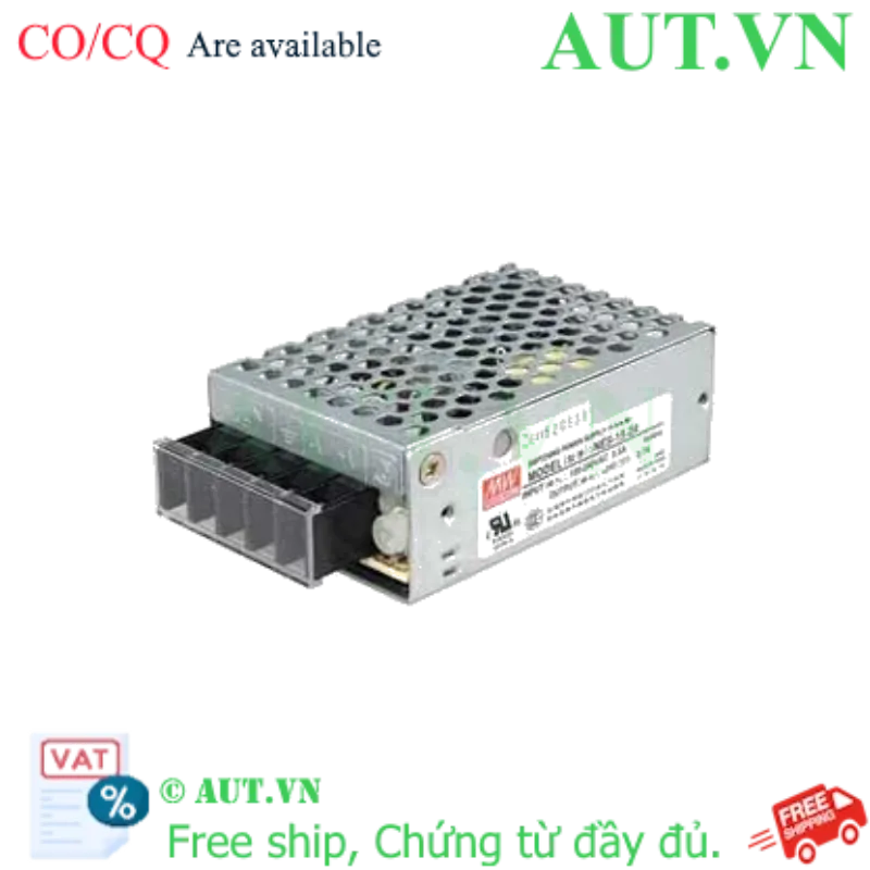 Ảnh của Bộ chuyển đổi nguồn ngõ ra đơn 15W (đã dừng sản xuất) MEAN WELL NES-15-15 