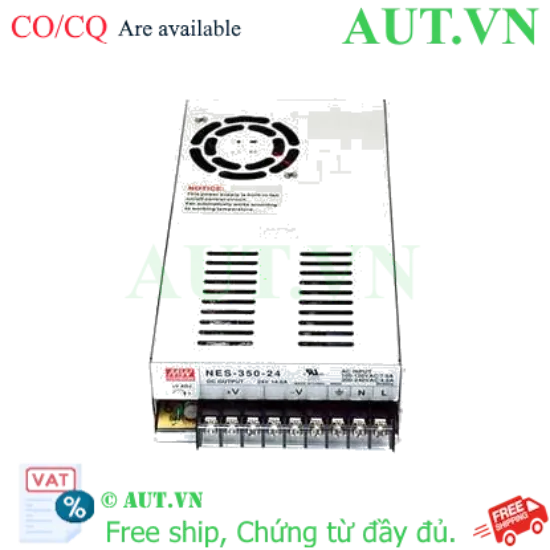 Ảnh của Bộ chuyển đổi nguồn ngõ ra đơn 350W (đã dừng sản xuất) MEAN WELL NES-350-27 