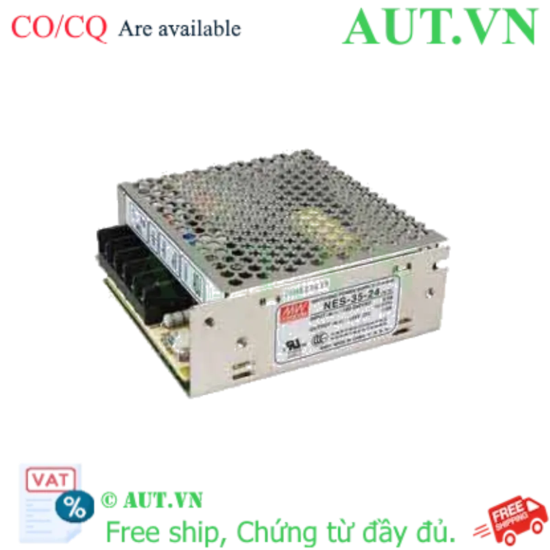 Ảnh của Bộ chuyển đổi nguồn ngõ ra đơn 35W (đã dừng sản xuất) MEAN WELL NES-35-12 