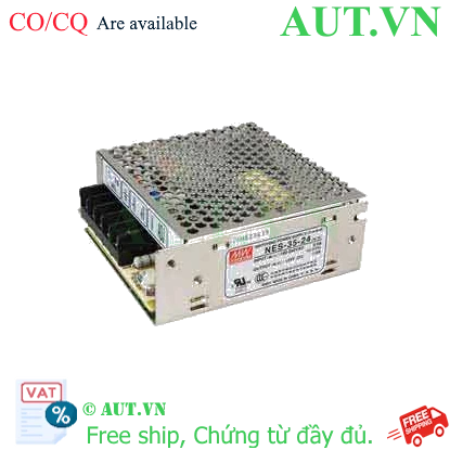 Ảnh của Bộ chuyển đổi nguồn ngõ ra đơn 35W (đã dừng sản xuất) MEAN WELL NES-35-48 