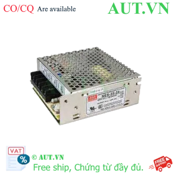 Ảnh của Bộ chuyển đổi nguồn ngõ ra đơn 35W (đã dừng sản xuất) MEAN WELL NES-35-48 