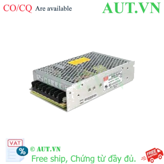 Ảnh của Bộ chuyển đổi nguồn ngõ ra đơn 50W (đã dừng sản xuất) MEAN WELL NES-50-5 