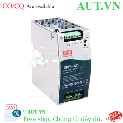 Ảnh của Bộ đổi nguồn DC-DC 120W 250-1500VDC MEAN WELL DDRH-120-24 