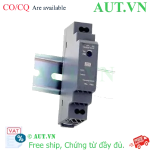 Ảnh của Bộ đổi nguồn DC-DC 15W gắn ray MEAN WELL DDR-15G-15 