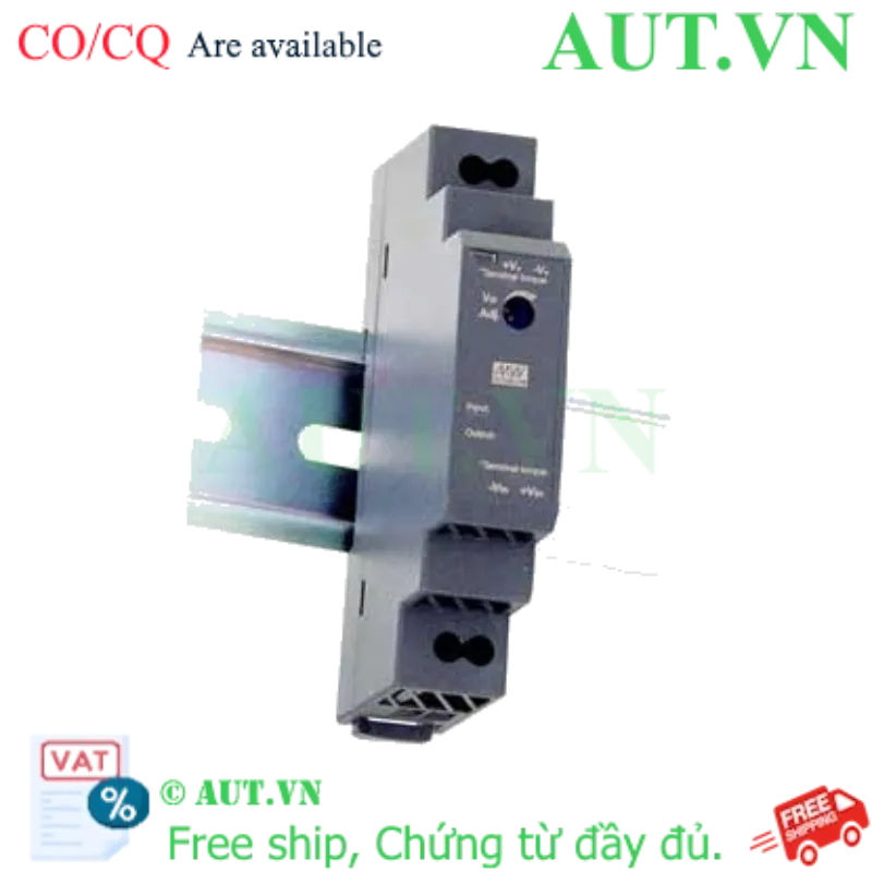 Ảnh của Bộ đổi nguồn DC-DC 15W gắn ray MEAN WELL DDR-15L-12 