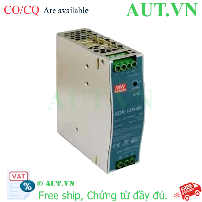 Ảnh của Bộ nguồn 120W kinh tế MEAN WELL EDR-120-48 