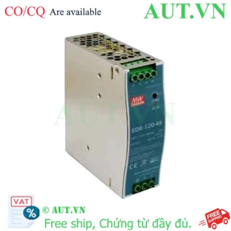 Ảnh của Bộ nguồn 120W kinh tế MEAN WELL EDR-120-48 