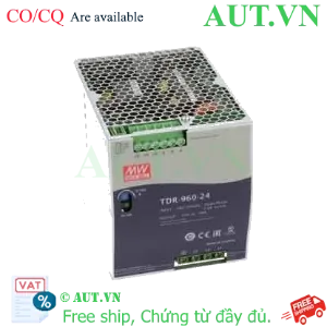 Ảnh của Bộ nguồn 3 pha 960W có chức năng PFC gắn thanh ray MEAN WELL TDR-960-24 