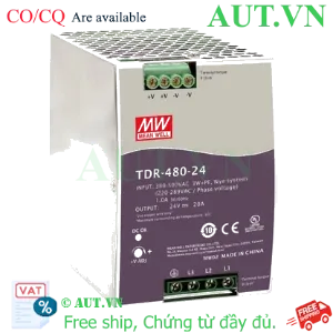 Ảnh của Bộ nguồn 480W 3 pha có chức năng PFC MEAN WELL TDR-480-24 
