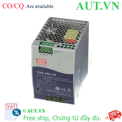Ảnh của Bộ nguồn 480W 3 pha có chức năng PFC MEAN WELL TDR-480-48 