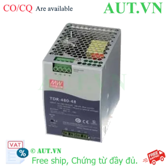 Ảnh của Bộ nguồn 480W 3 pha có chức năng PFC MEAN WELL TDR-480-48 