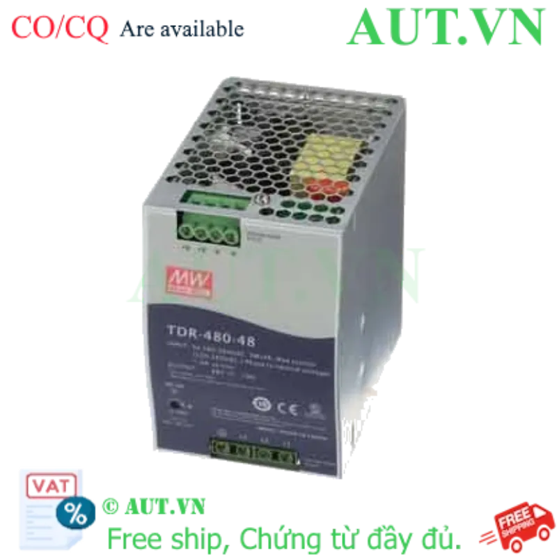 Ảnh của Bộ nguồn 480W 3 pha có chức năng PFC MEAN WELL TDR-480-48 