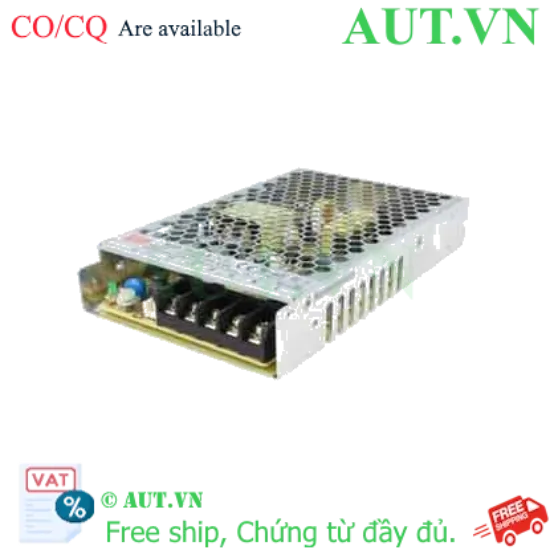 Ảnh của Bộ nguồn 75W đơn đầu ra với chức năng PFC MEAN WELL RSP-75-13.5 