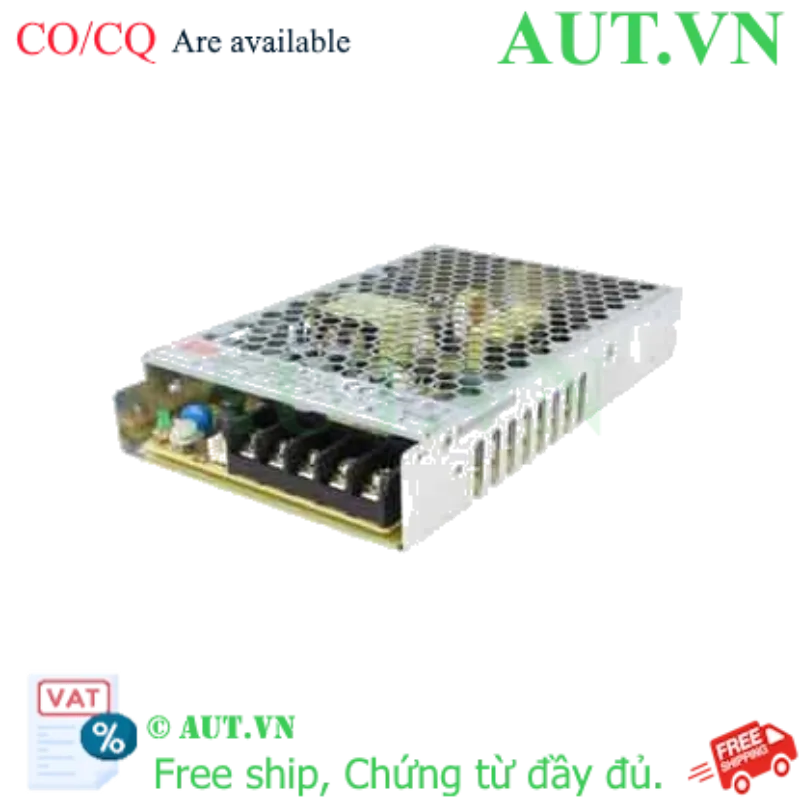 Ảnh của Bộ nguồn 75W đơn đầu ra với chức năng PFC MEAN WELL RSP-75-13.5 