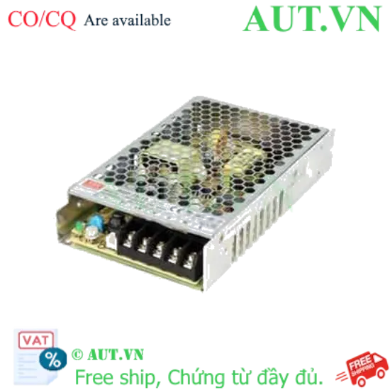 Ảnh của Bộ nguồn 75W đơn đầu ra với chức năng PFC MEAN WELL RSP-75-15 