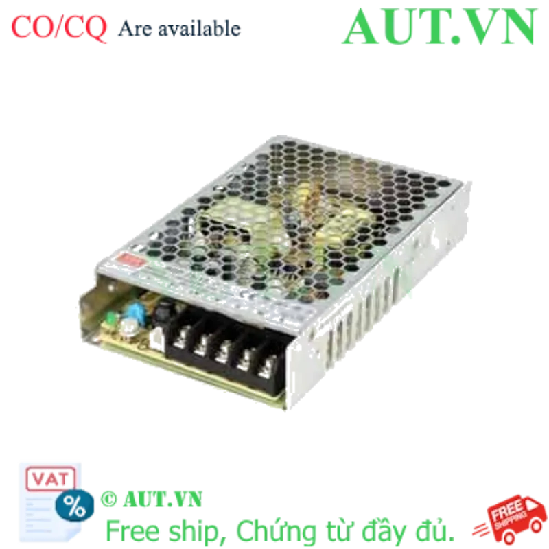 Ảnh của Bộ nguồn 75W đơn đầu ra với chức năng PFC MEAN WELL RSP-75-15 