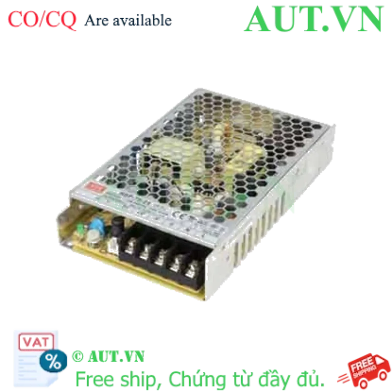 Ảnh của Bộ nguồn 75W đơn đầu ra với chức năng PFC MEAN WELL RSP-75-24 