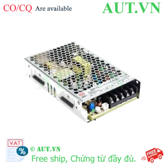 Ảnh của Bộ nguồn 75W đơn đầu ra với chức năng PFC MEAN WELL RSP-75-3.3 