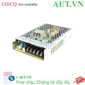 Ảnh của Bộ nguồn 75W đơn đầu ra với chức năng PFC MEAN WELL RSP-75-7.5 