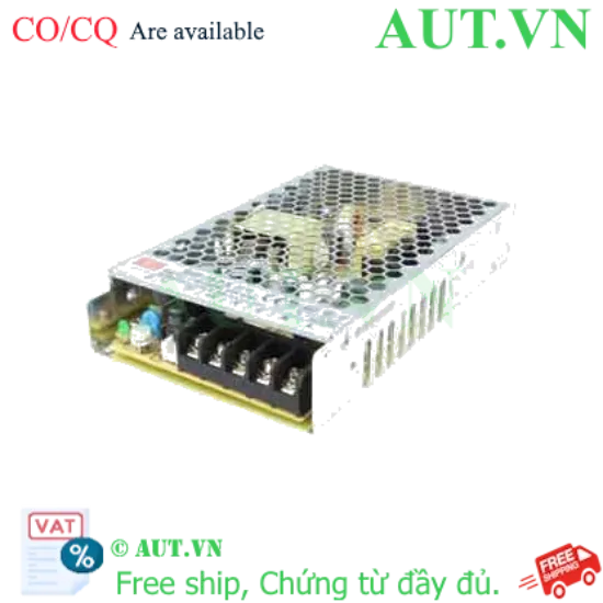 Ảnh của Bộ nguồn 75W đơn đầu ra với chức năng PFC MEAN WELL RSP-75-7.5 