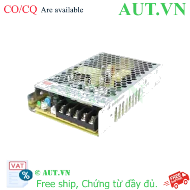 Ảnh của Bộ nguồn 75W đơn đầu ra với chức năng PFC MEAN WELL RSP-75-7.5 