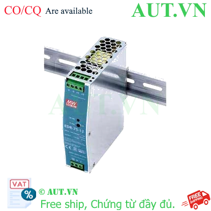 Ảnh của Bộ nguồn 75W kinh tế MEAN WELL EDR-75-12 