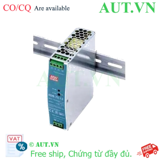 Ảnh của Bộ nguồn 75W kinh tế MEAN WELL EDR-75-12 