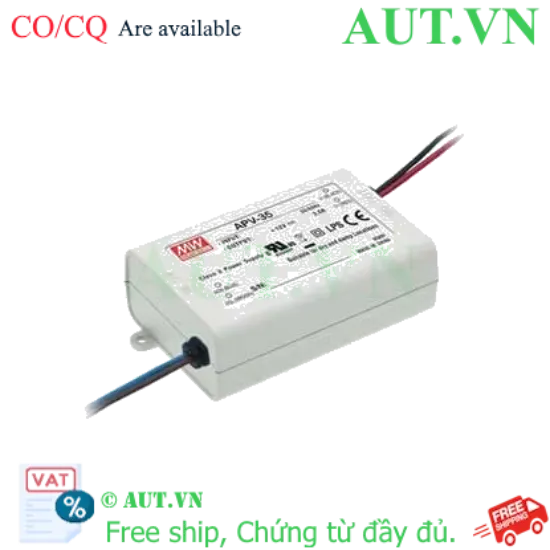 Ảnh của Bộ nguồn đèn LED 35W một ngõ ra MEAN WELL APV-35-12 