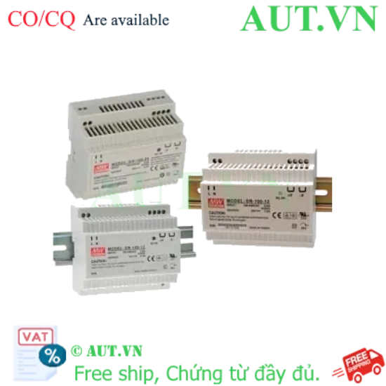 Ảnh của Bộ nguồn gắn ray 100W một ngõ ra MEAN WELL DR-100-12 