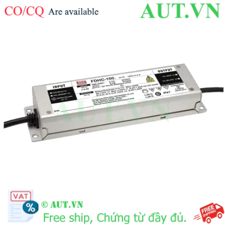 Ảnh của Bộ nguồn LED Meanwell FDHC-100H (100W 30-54V 1850-3000mA)