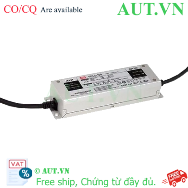 Ảnh của Bộ nguồn LED Meanwell FDLC-100 (100W 30-54V 1300-3000mA)