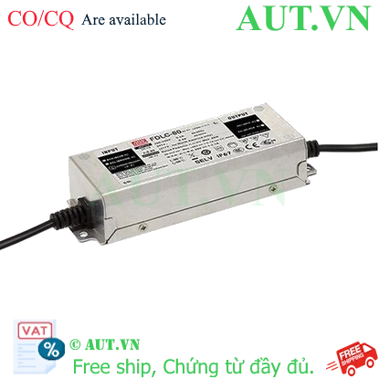Ảnh của Bộ nguồn LED Meanwell FDLC-80 (80W 30-54V 1000-2100mA)