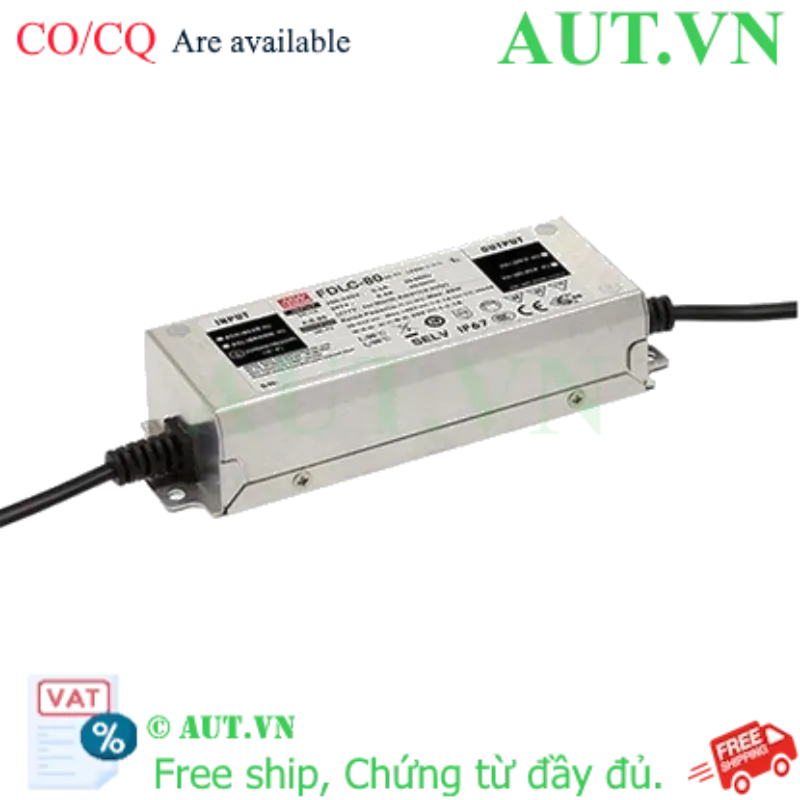 Ảnh của Bộ nguồn LED Meanwell FDLC-80 (80W 30-54V 1000-2100mA)