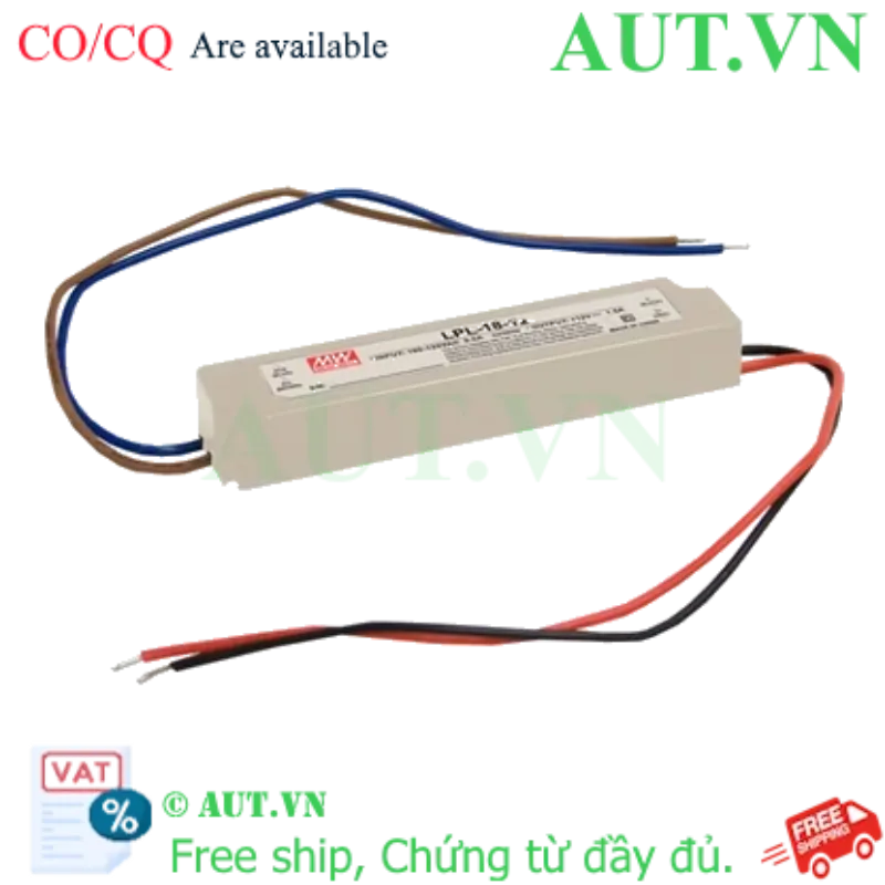 Ảnh của Bộ nguồn LED Meanwell LPL-18-36 (36V 18W 0.5A)