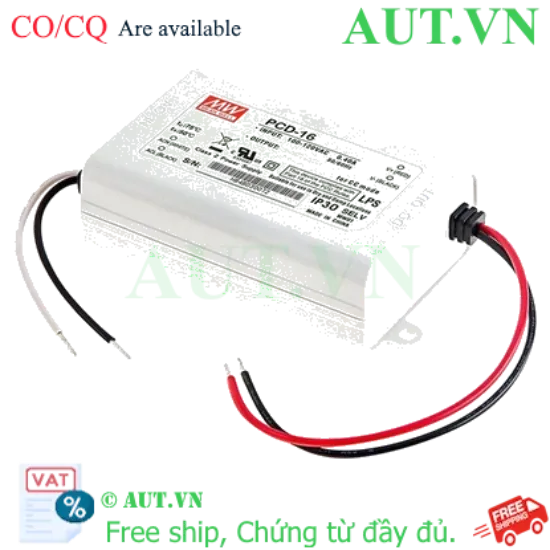 Ảnh của Bộ nguồn LED Meanwell PCD-16-1050B (16W 12-16V 1050mA)