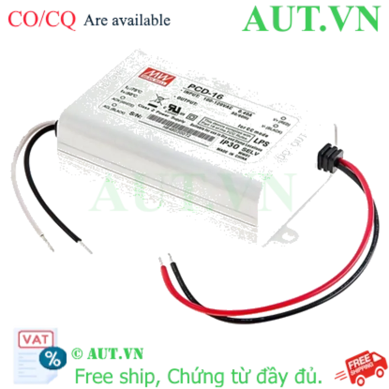 Ảnh của Bộ nguồn LED Meanwell PCD-16-1400A (16W 8-12V 1400mA)