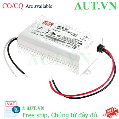 Ảnh của Bộ nguồn LED Meanwell PCD-16-700A (16W 16-24V 700mA)