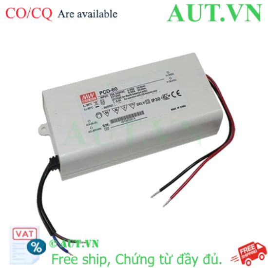 Ảnh của Bộ nguồn LED Meanwell PCD-60-2000B (60W 18-30V 2000mA)