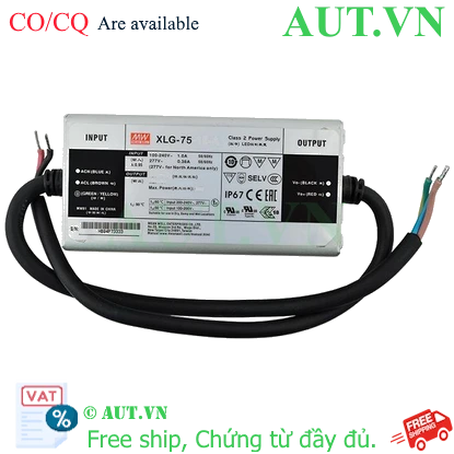Ảnh của Bộ nguồn LED Meanwell XLG-75-24-AB (75W 16.8-24V 3.1A)