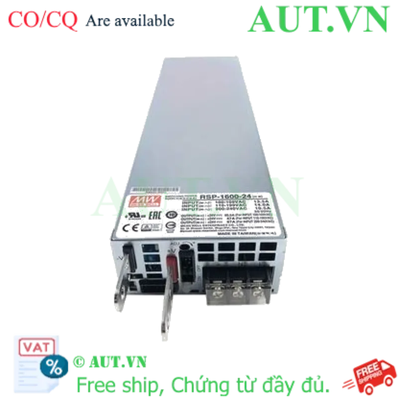 Ảnh của Bộ nguồn tổ ong 1600W đơn đầu ra MEAN WELL RSP-1600-24 