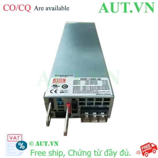 Ảnh của Bộ nguồn tổ ong 1600W đơn đầu ra MEAN WELL RSP-1600-48 