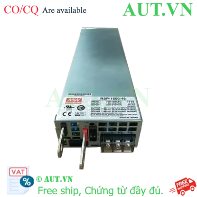 Ảnh của Bộ nguồn tổ ong 1600W đơn đầu ra MEAN WELL RSP-1600-48 
