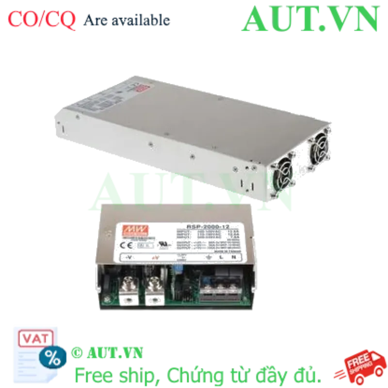 Ảnh của Bộ nguồn tổ ong 2000W đơn đầu ra MEAN WELL RSP-2000-12 