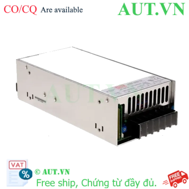 Ảnh của Bộ nguồn tổ ong 600W 1 ngõ ra chức năng PFC MEAN WELL HRP-600-48 