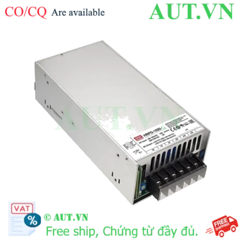 Ảnh của Bộ nguồn tổ ong Meanwell HRPG-1000-15 (1000W 15V 64A)
