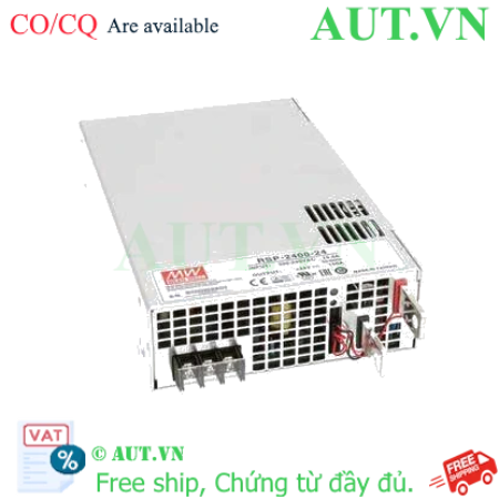 Ảnh của Bộ nguồn xung 2400W đơn đầu ra MEAN WELL RSP-2400-24 