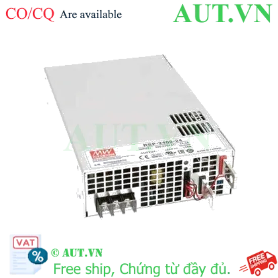 Ảnh của Bộ nguồn xung 2400W đơn đầu ra MEAN WELL RSP-2400-24 